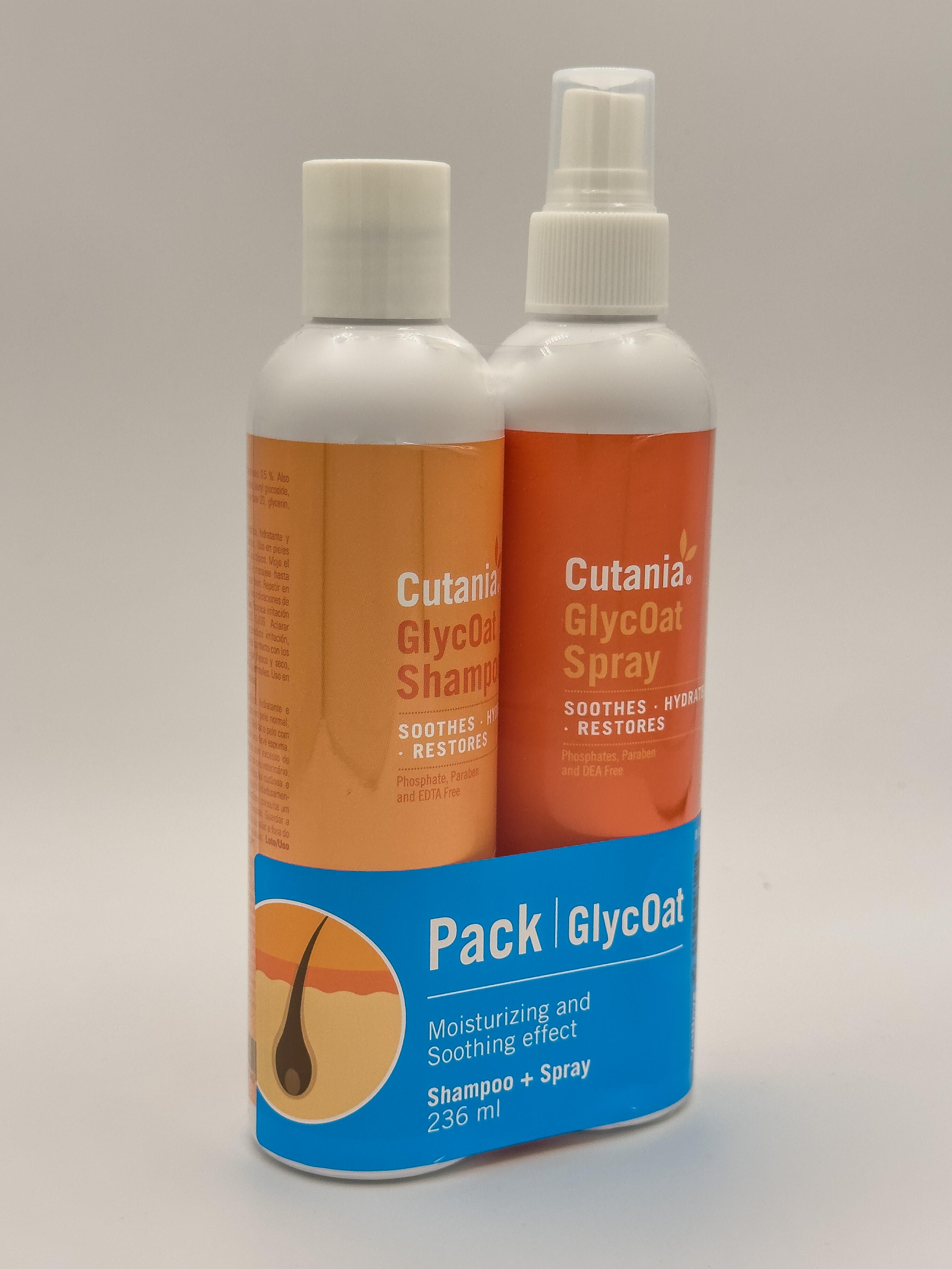 Champú Dermatológico de Última Generación Cutania GlycOat  para caballos 3/3
