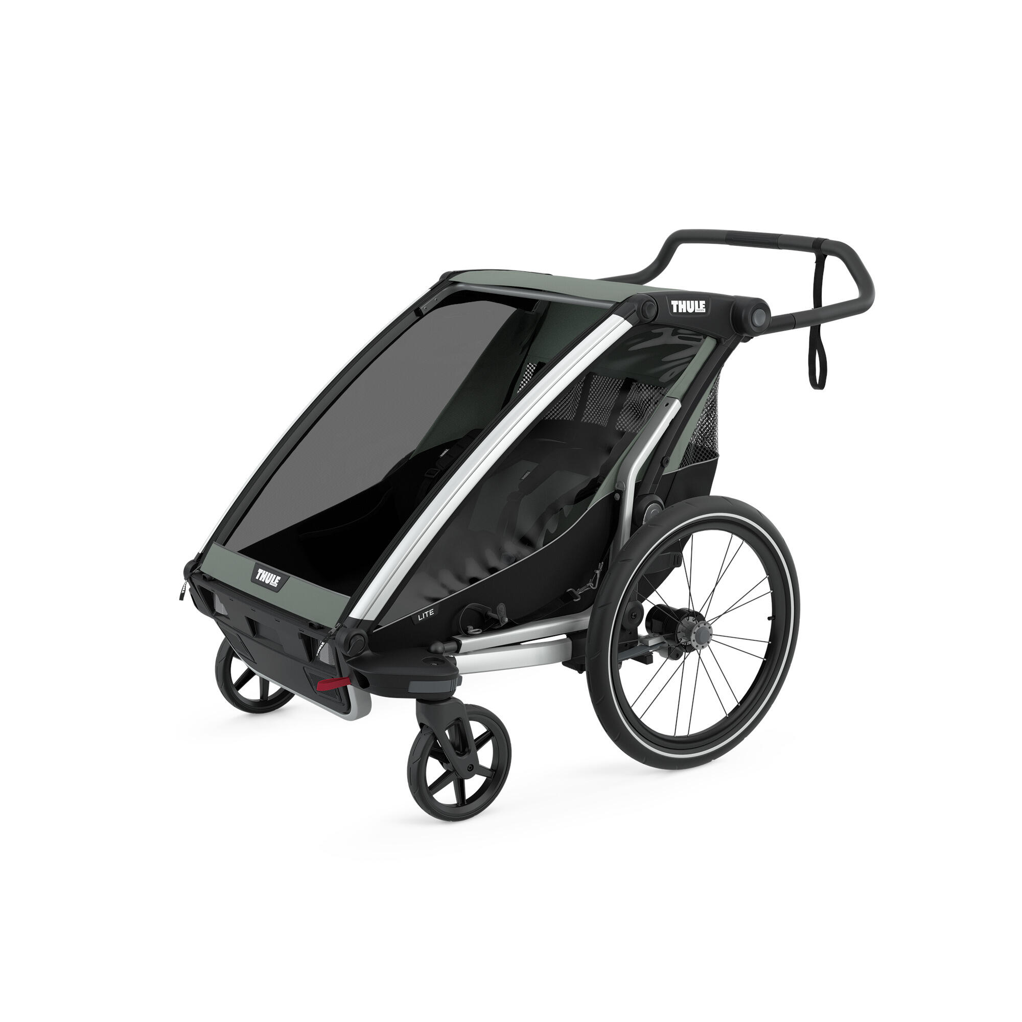 Multisportieve trailer Thule Chariot Lite Double Green 3/7