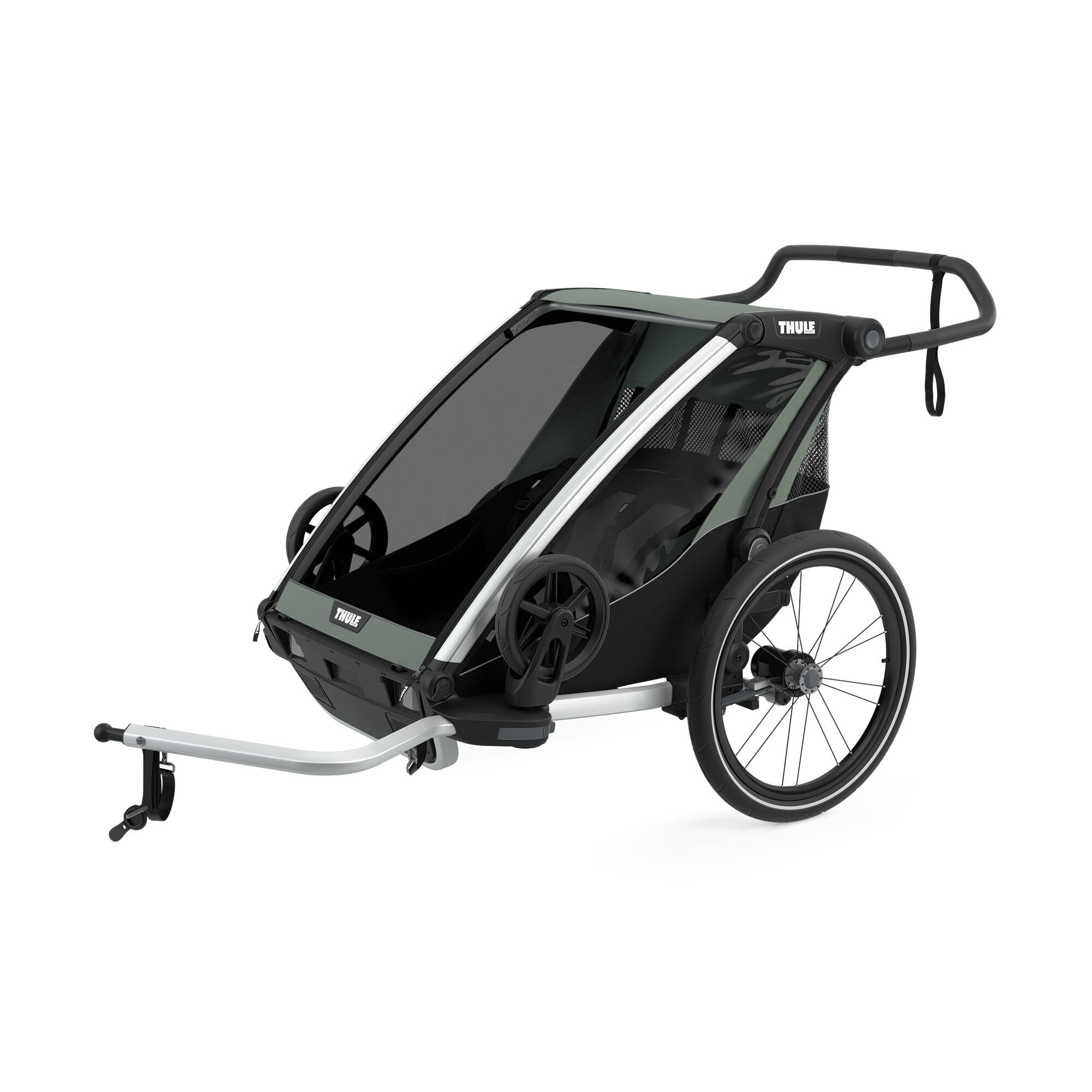 Rimorchio multisportivo Thule Chariot Lite Double Green |  Thule