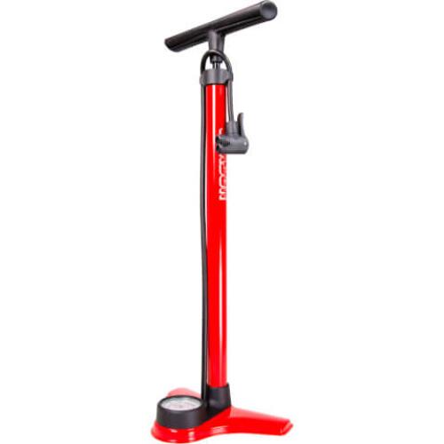 Pompe vélo haute pression Simson Excellent 60 cm rouge. 2/7