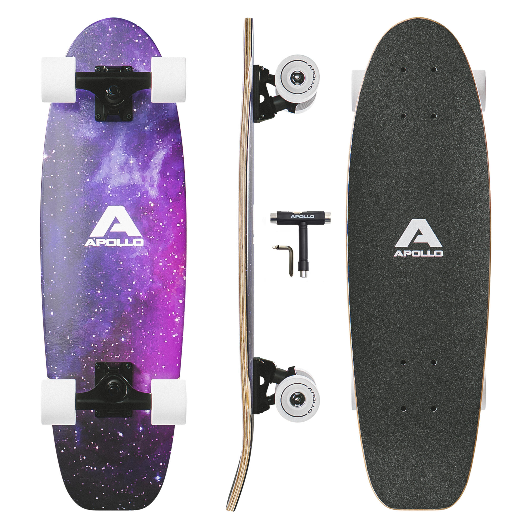APOLLO Midi Board Cruiser Mini-Longboard
