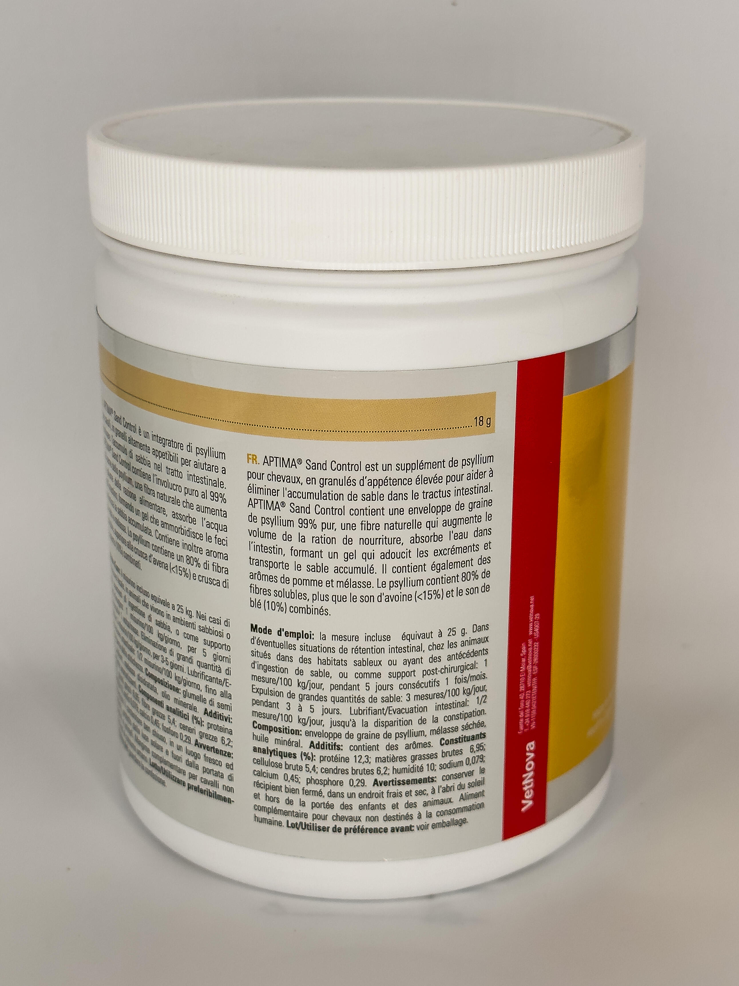 Suplemento de Psyllium  APTIMA® Sand Control 1.25kg para caballos. 3/3