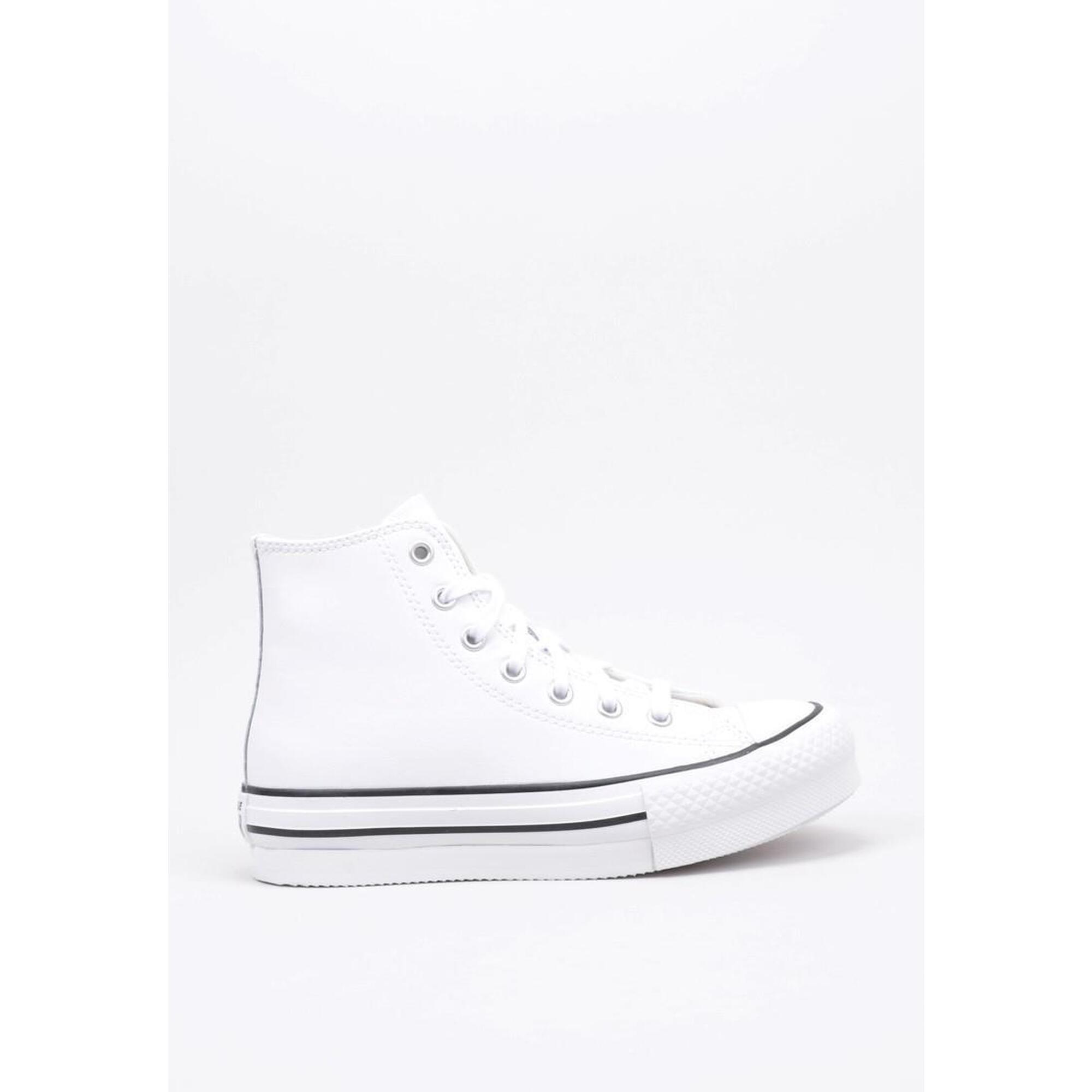 Converse - Baskets Converse Modèle Chuck Taylor All Star Lift Platform Leather Couleur Blan - Baskets - Blanc - Decathlon