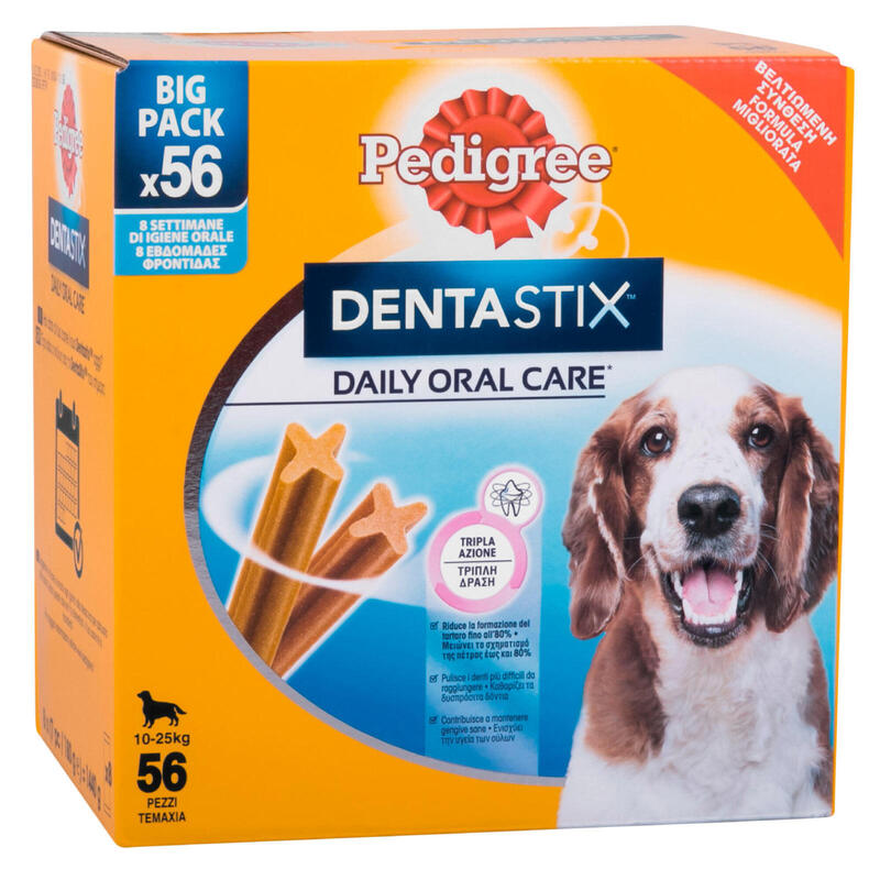 Dentastix Medium per l'igiene orale del cane - Confezione da 56 Stick