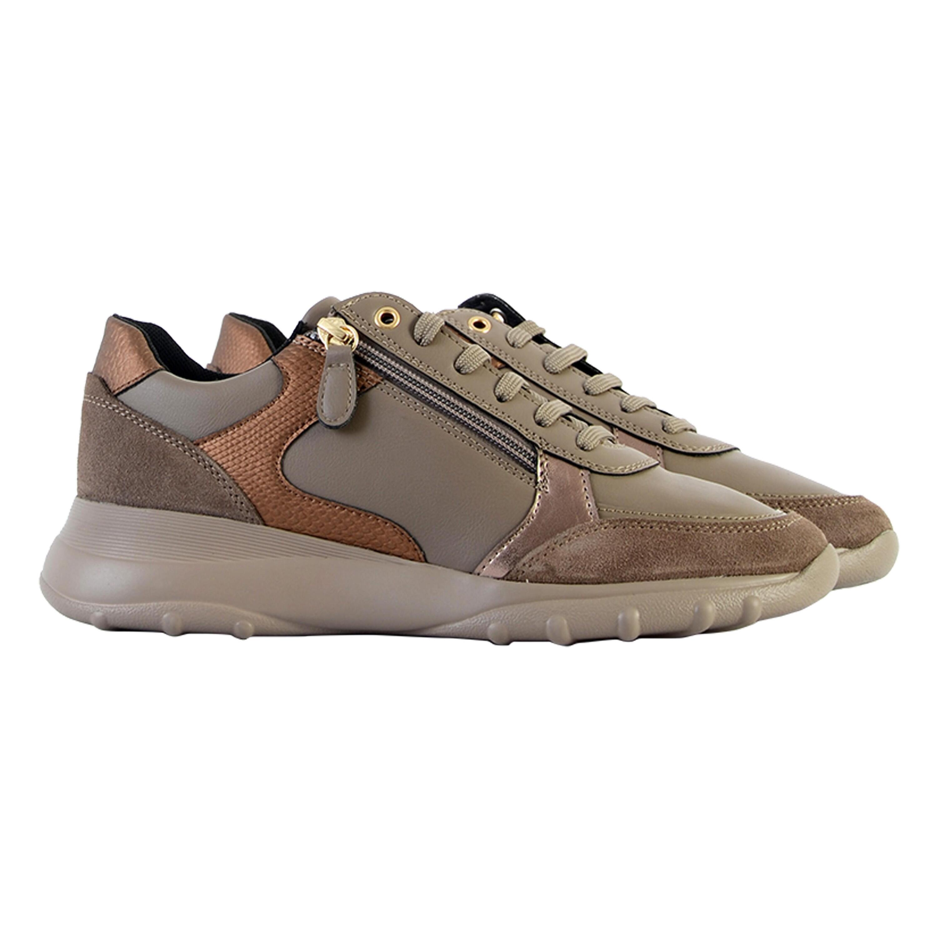 Basket Basse Geox Cuir Alleniee - Femme 3/5