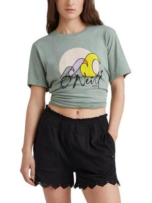 O'neill o'neill shorts ava smocked shorts dames black out