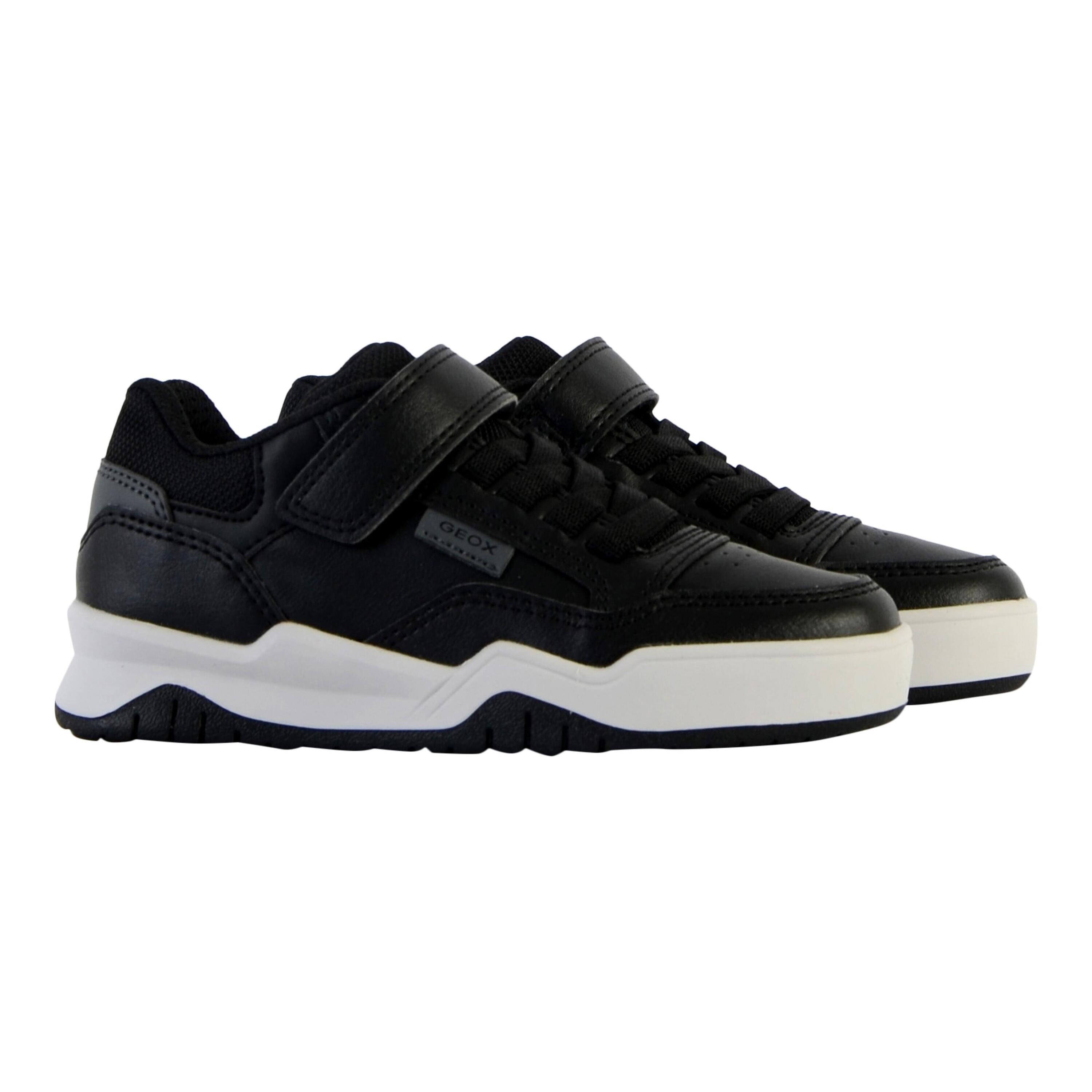 Zapatillas Casual Niño Geox Perth Negro 3/5