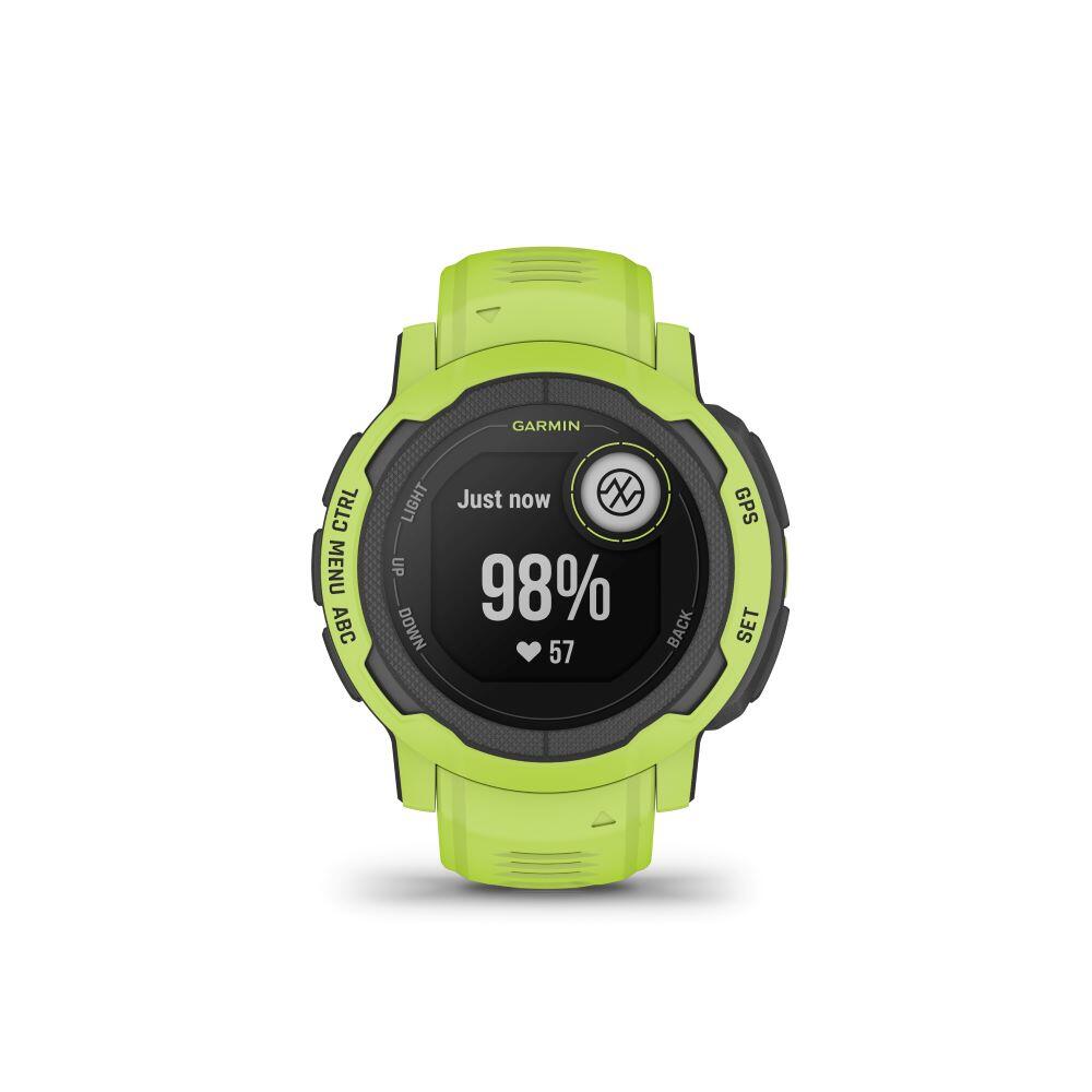 Garmin Instinct 2 - Electric Lime - Rugged GPS  Multi Activity Smartwatch 3/7