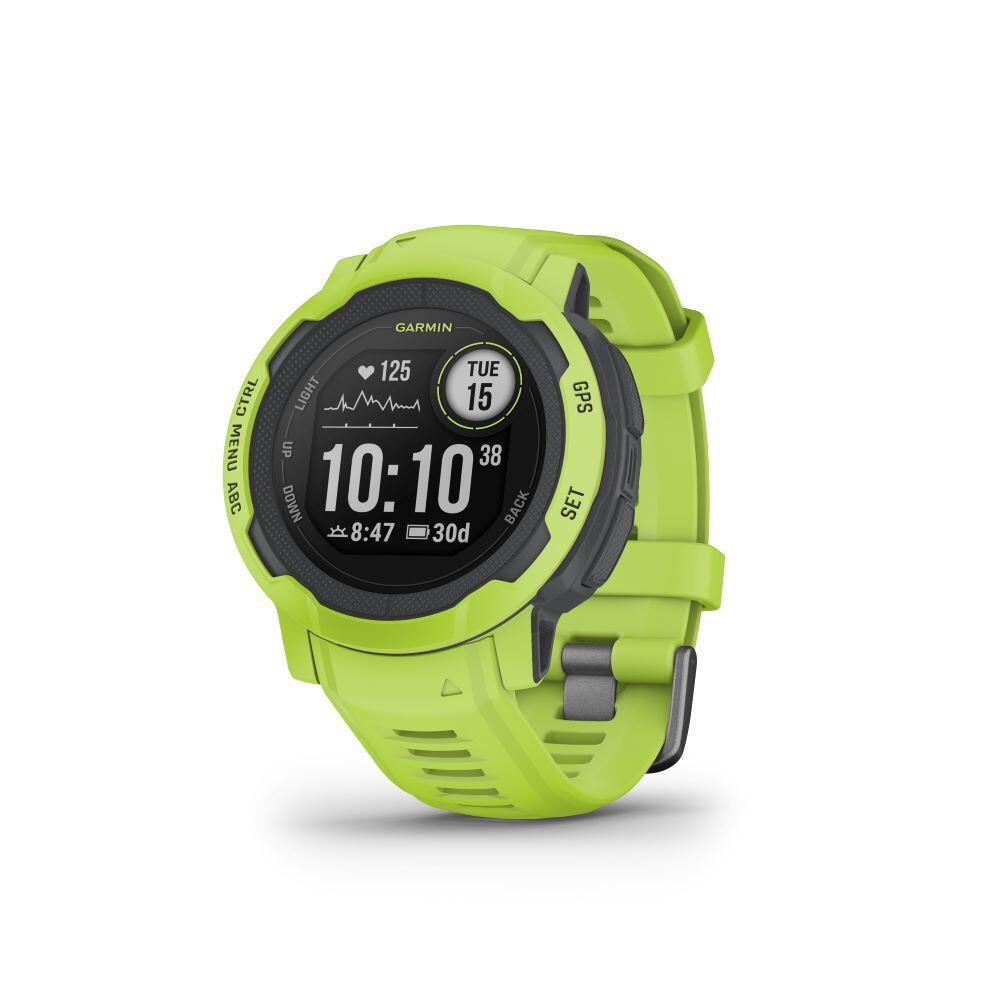 Garmin Instinct 2 - Electric Lime - Rugged GPS  Multi Activity Smartwatch 1/7