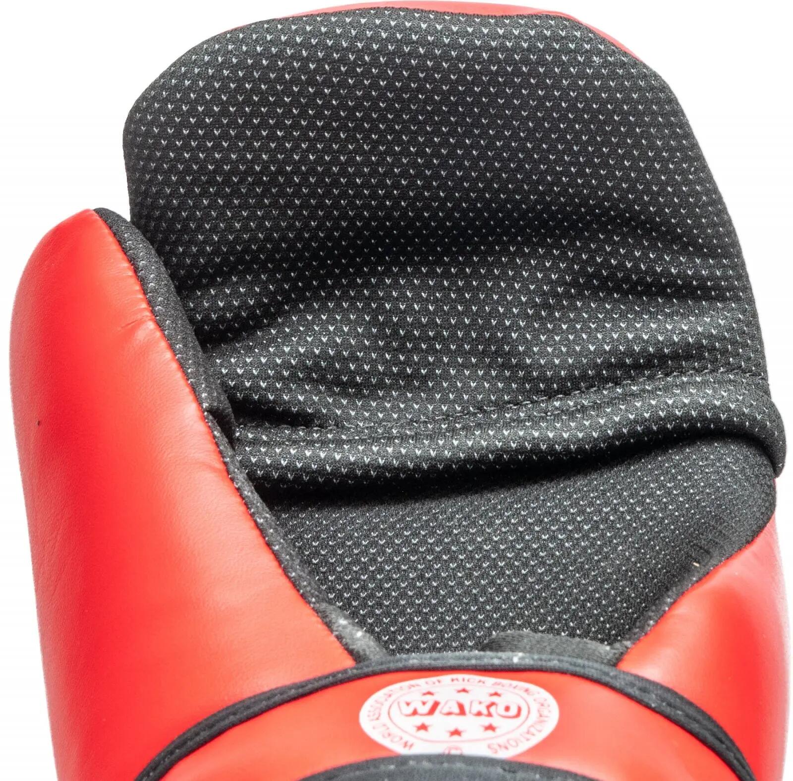Manusi de kick-boxing, "Point Fighter", aprobate WAKO, Top Ten, Rosu, L 3/6