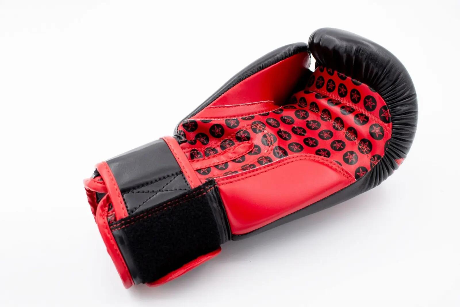 Manusi de box "Warrior", Top Ten Negru, 10oz 2/3