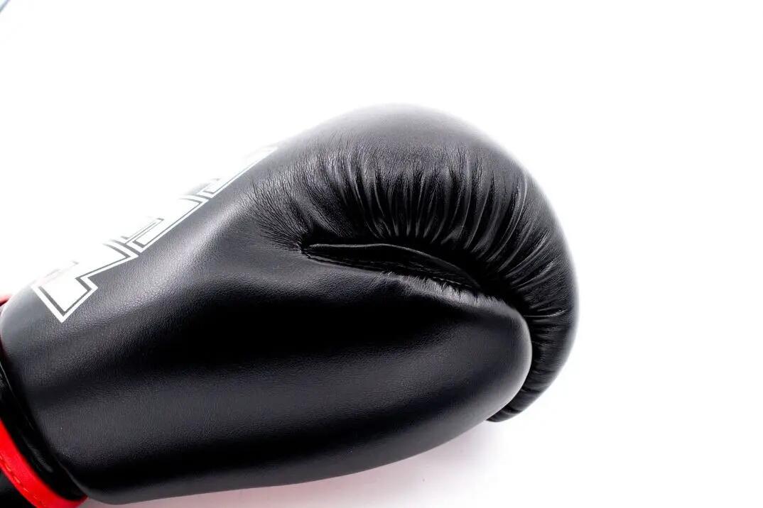 Manusi de box "Warrior", Top Ten Negru, 10oz 3/3