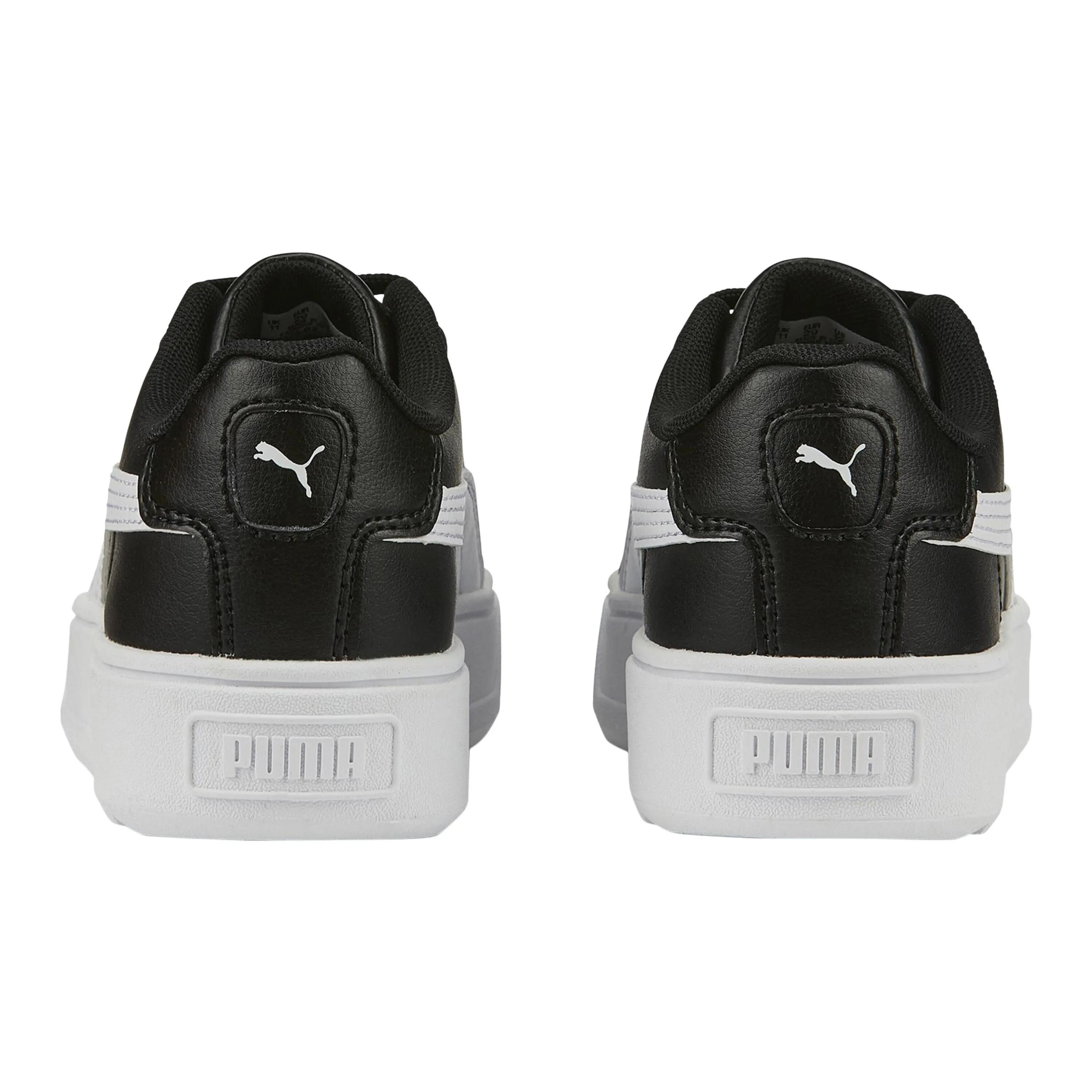 Sneaker "Karmen", Leder Kinder Schwarz/Weiß 5/7