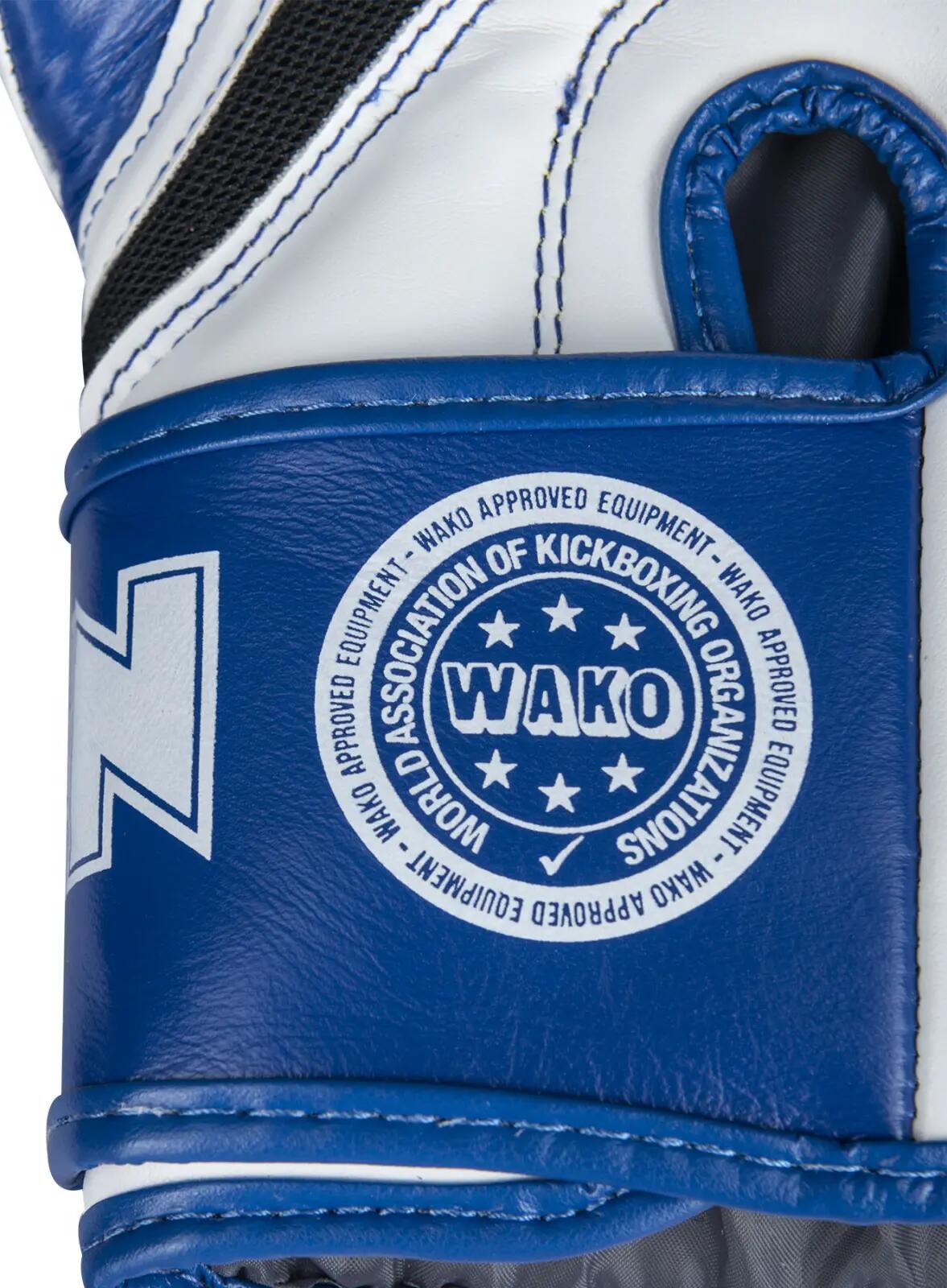 Manusi de box "STAR XLP", aprobate WAKO Germania, Top Ten, Albastru, 10 oz 3/7
