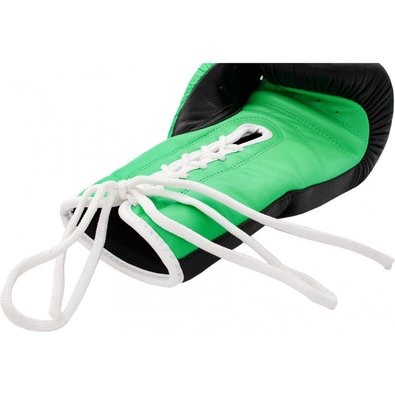 Manusi box "Profi", Top Ten, Negru-Verde, 12oz