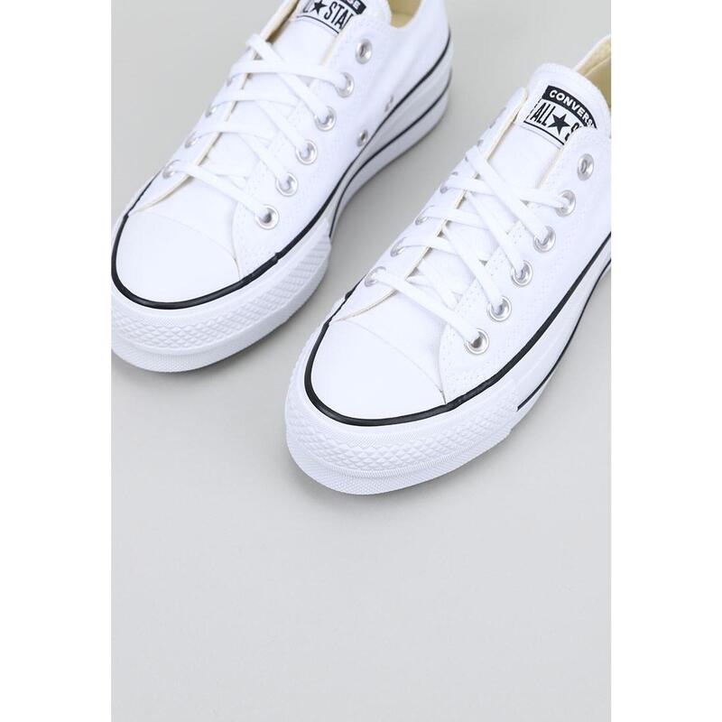 Tenisi femei Converse Chuck Taylor All Star Lift Ox, Alb