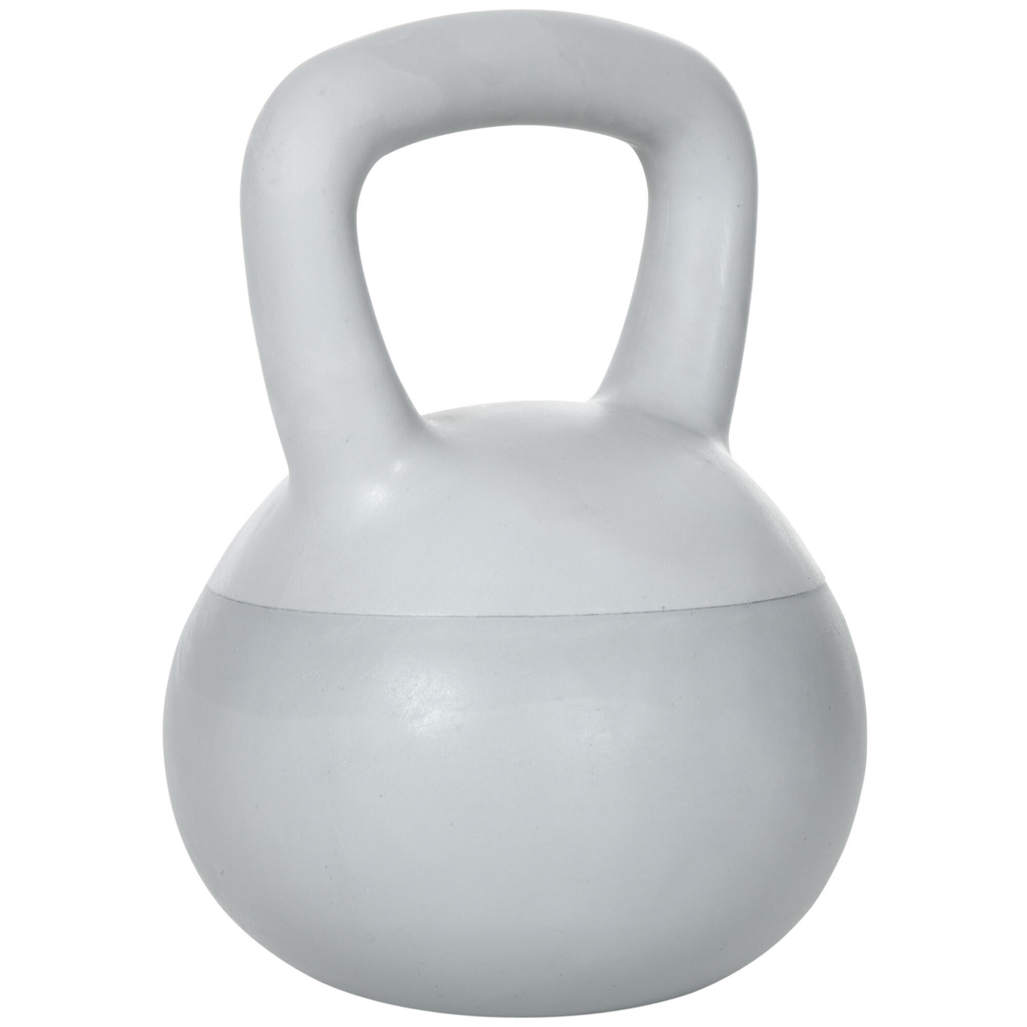 SPORTNOW SPORTNOW Kettlebell 12kg in PVC e Sabbia Metallica per Workout Casa e Palestra