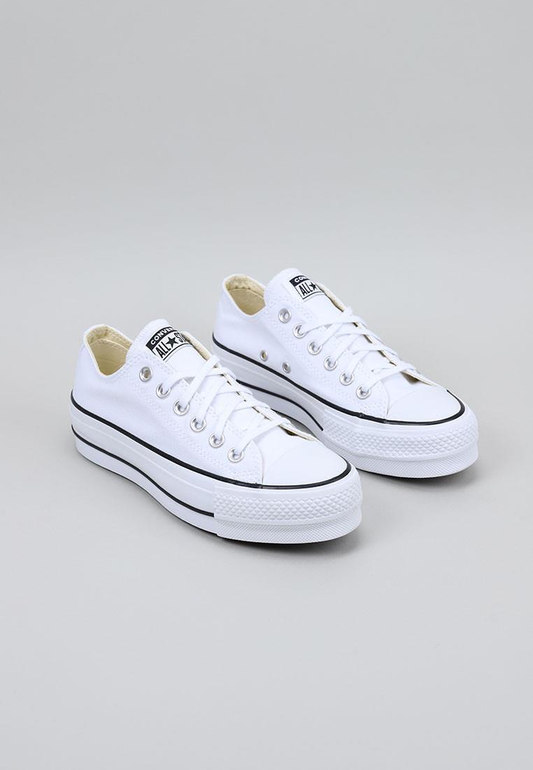 Chaussures Converse Chuck Taylor All Star Lift Ox blanches 2/5