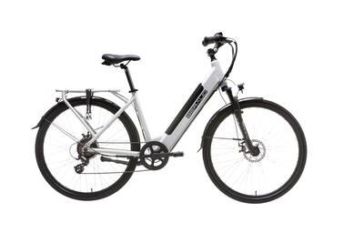 Bici città. unisex. elettrica. batteria integrata. 28
