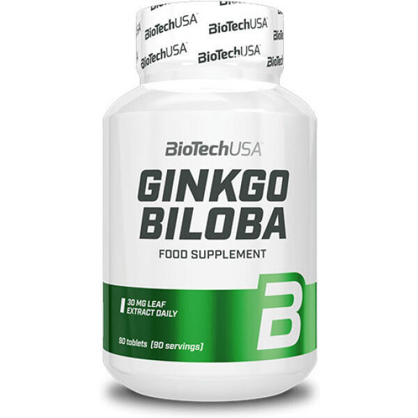 Ginkgo Biloba - 90 tabletas de Biotech USA Exclusivo Online      16,90€  Preço por quantidade 187,78€kg BIOTECHUSA Ginkgo Biloba - 90 tabletas de Biotech USAVendido e expedido por: Dr.Shape    