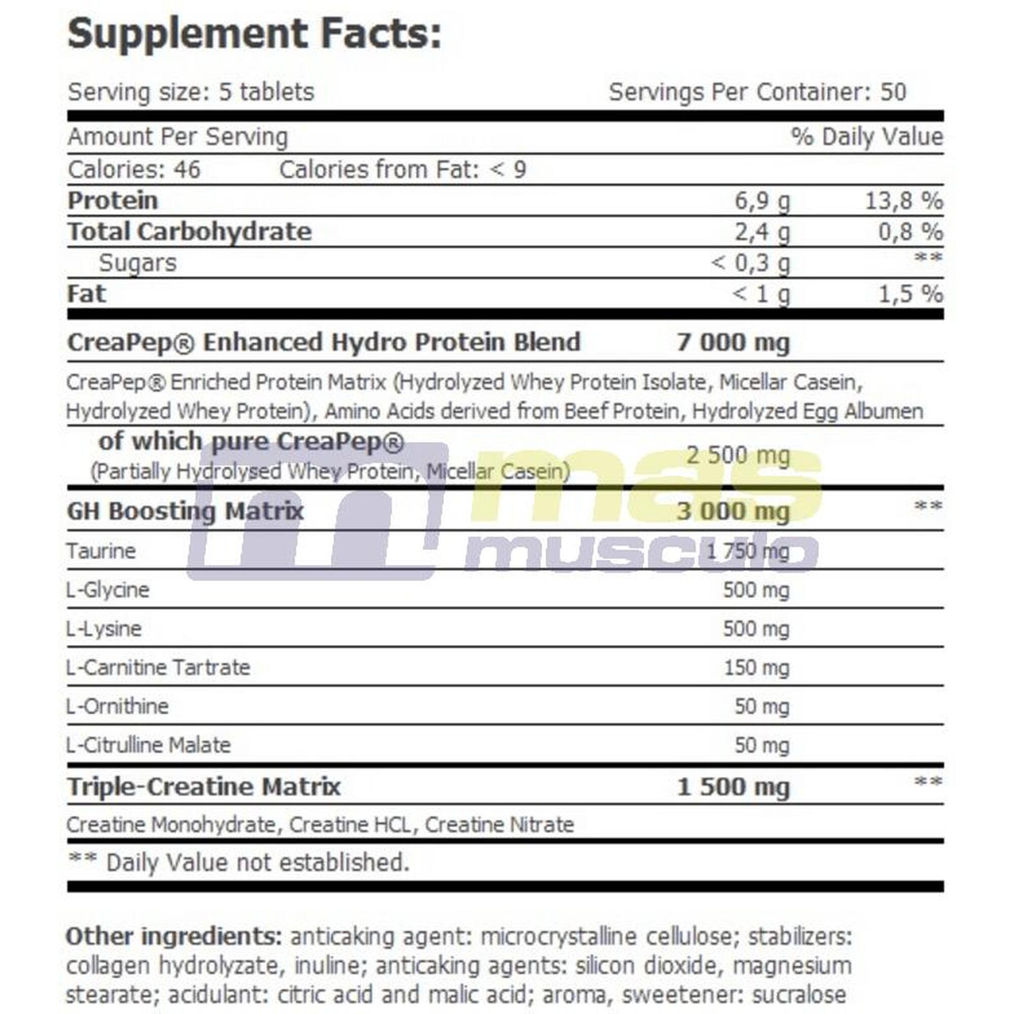 Amix MuscleCore Anabolic Amino With Crea PEP 250 tabl