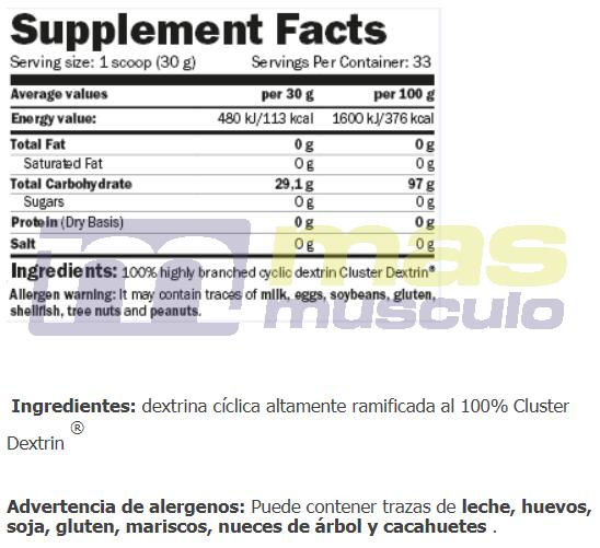 Amix Pro Glycodex Pure 1 Kg 4/4