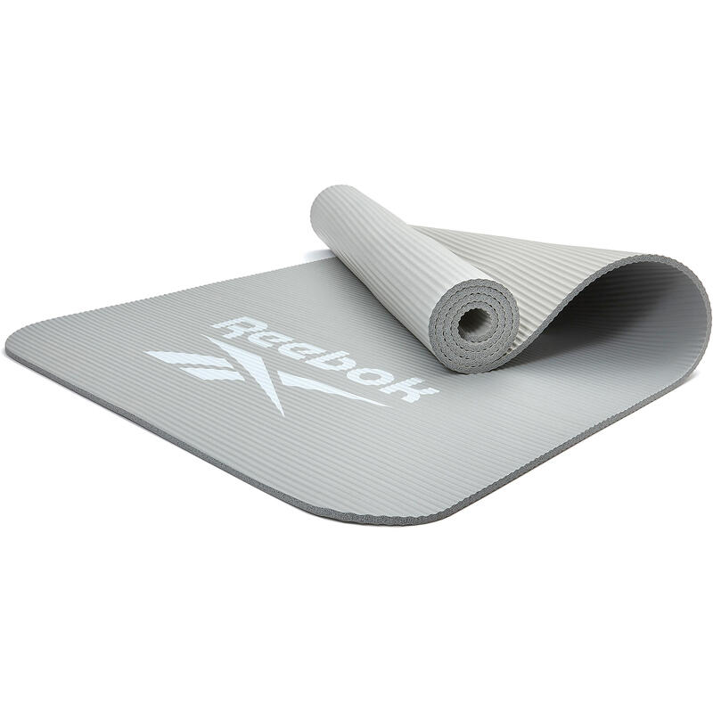 Reebok Yogamatte, 7mm, grau