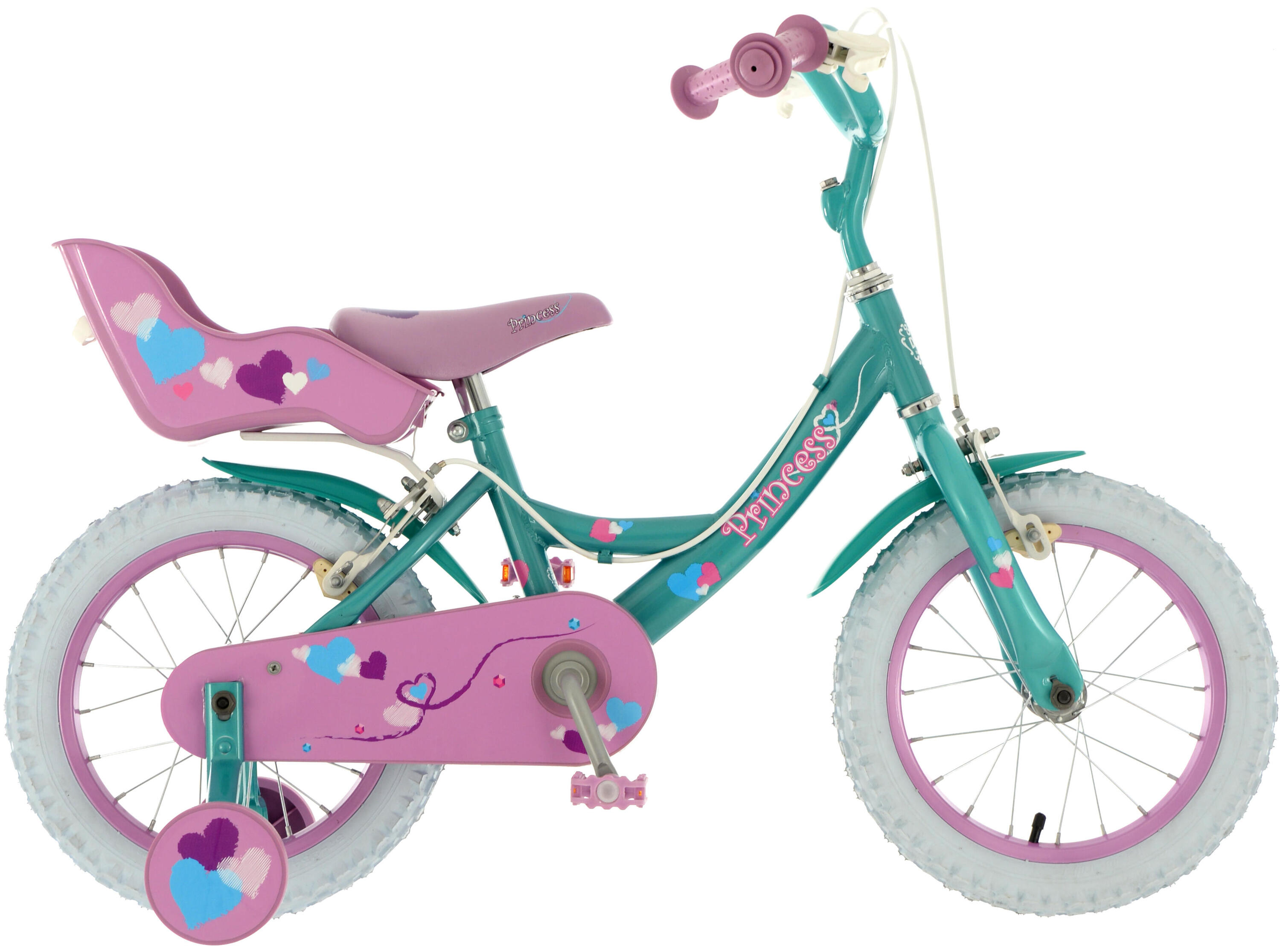 Dawes 14" Junior Bike Princess Mint 1/7