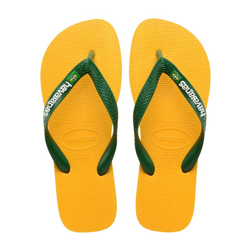 Tong Enfant à enfiler Havaianas Brasil Logo - Enfant