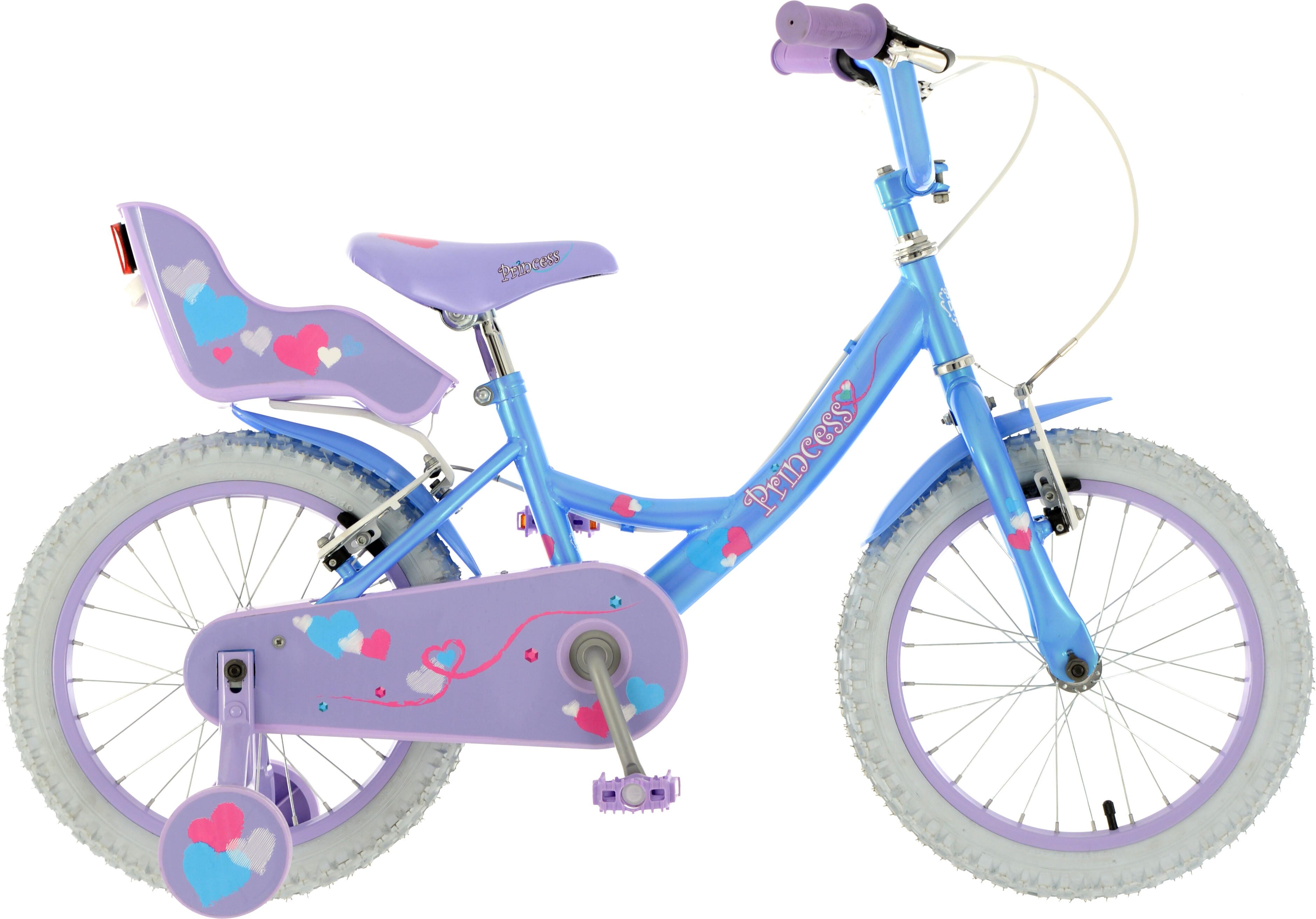 Dawes 16 Junior Bike Princess Light Blue DAWES Decathlon