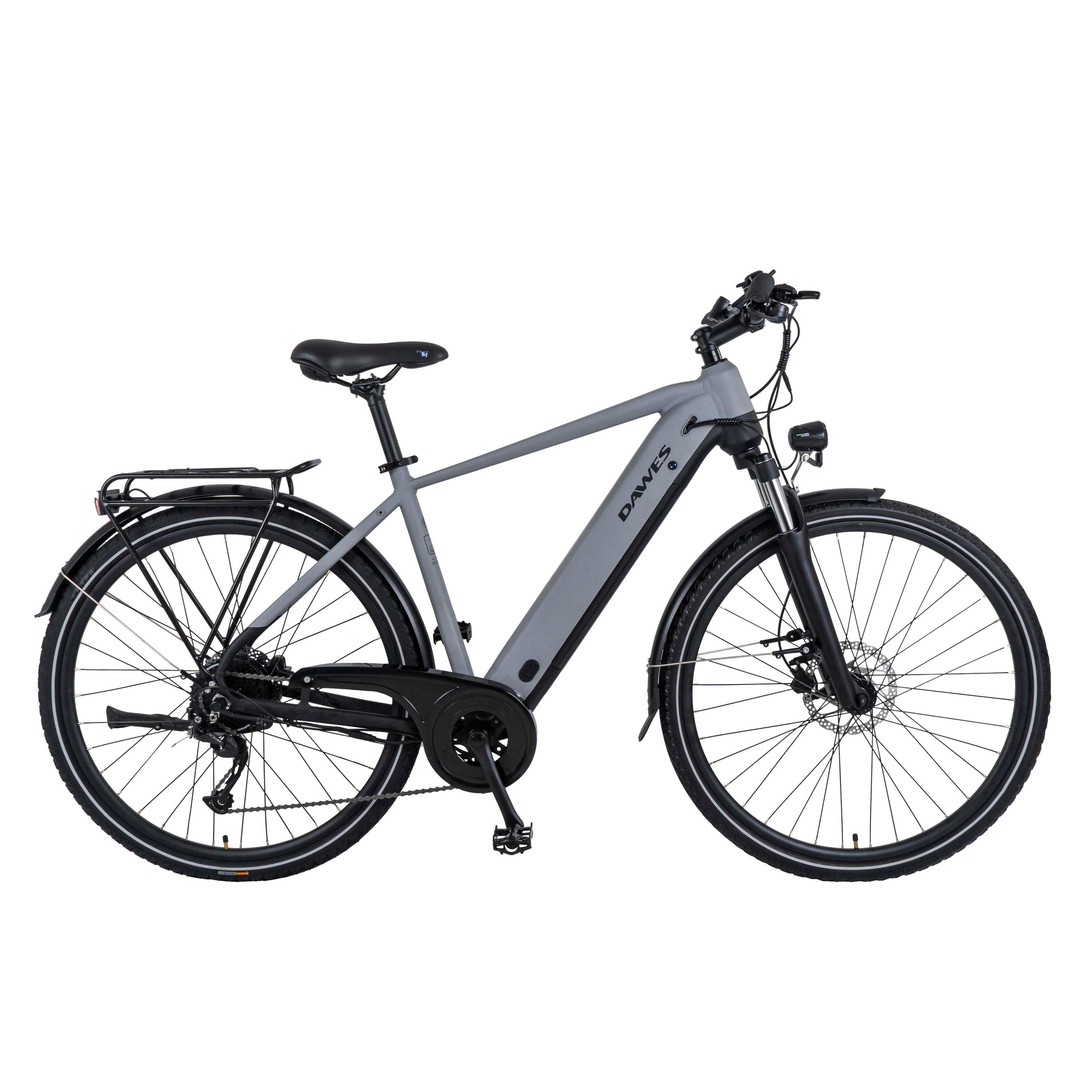 DAWES Dawes Spire 2.0 Crossbar, Silver, Medium Electric Bike