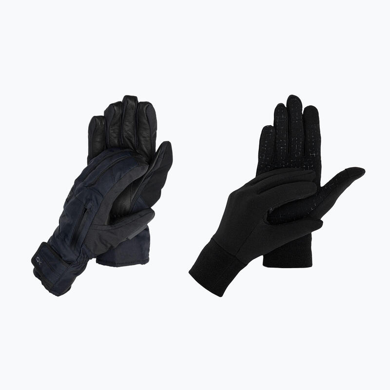 Gants de snowboard courts Dakine Leather Titan Gore-Tex pour hommes