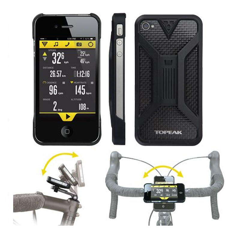 Carcasa Husa Topeak Ridecase Iphone 4 - Negru