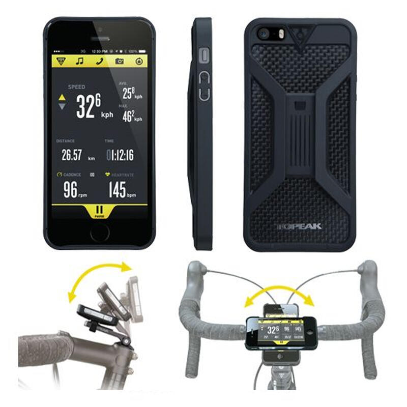 Carcasa Husa Topeak Ridecase Iphone 5 - Negru