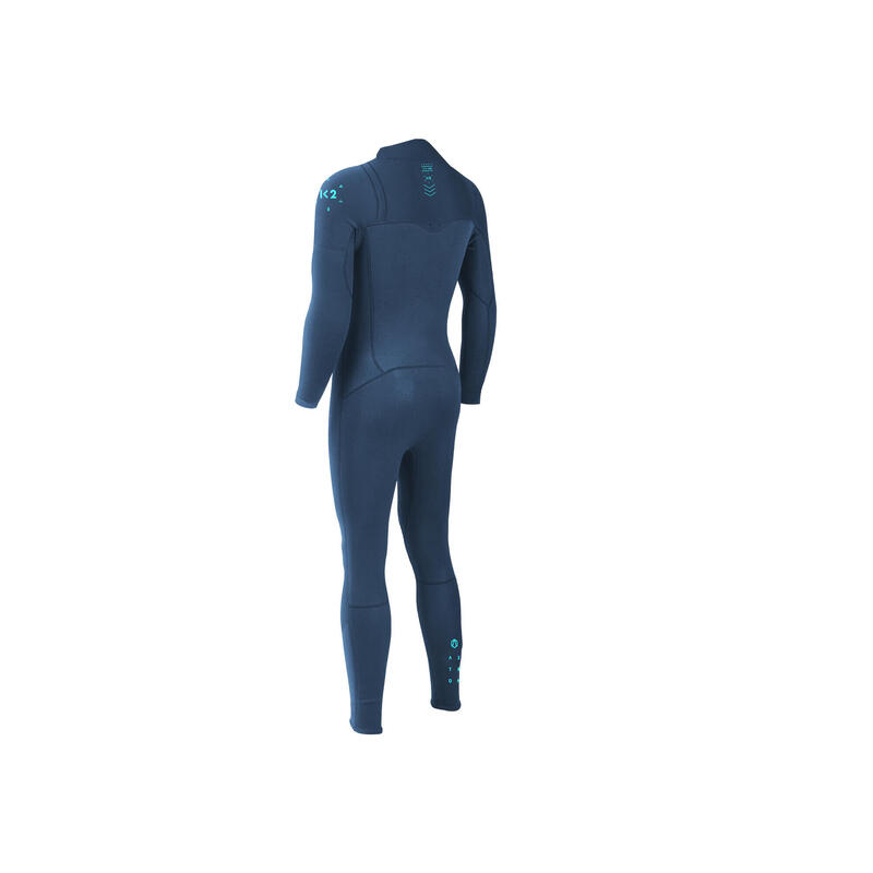 Costum de înot bărbați Aztron Kepler K2 Fullsuit Chest Zip 2/2 mm