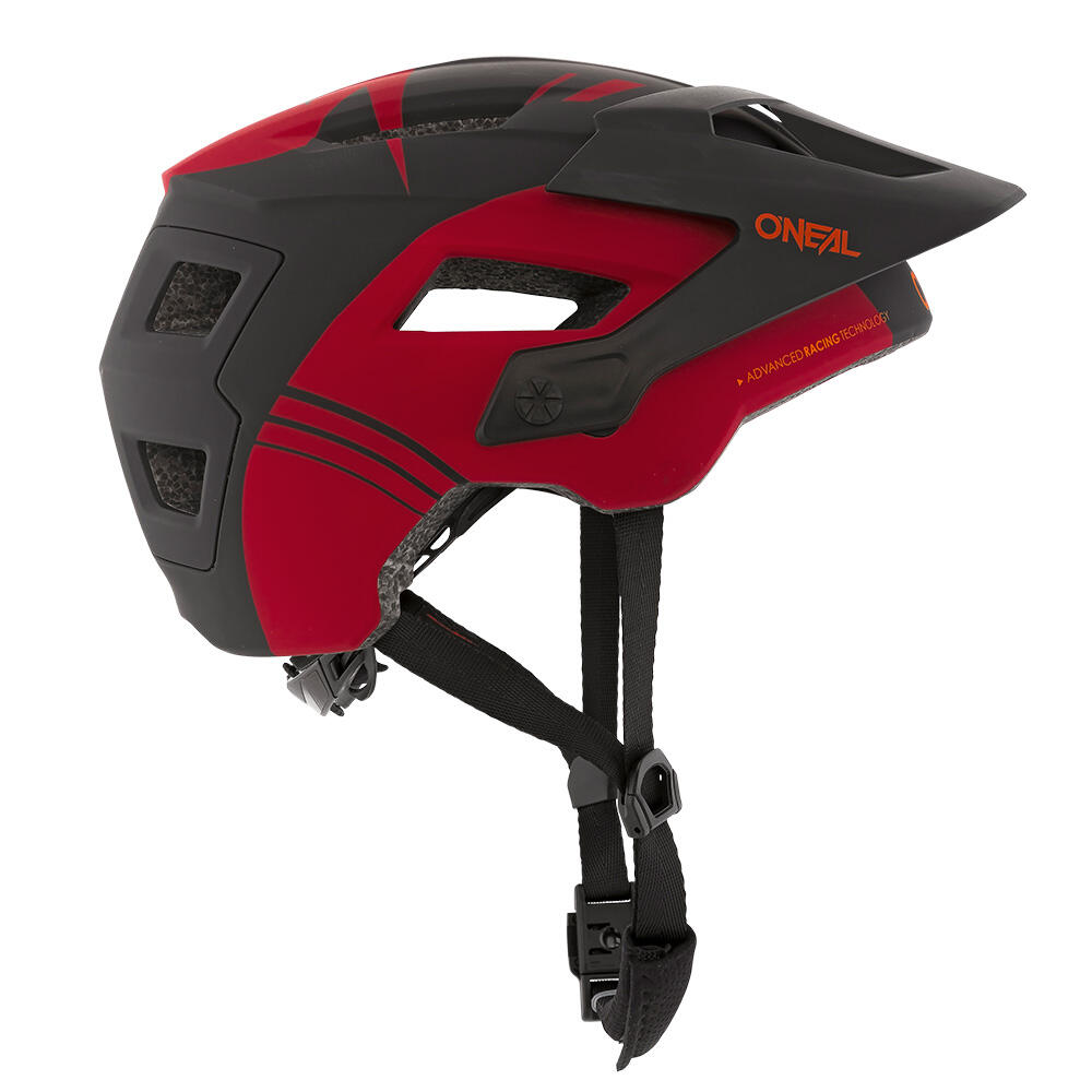 Casque VTT DEFENDER NOVA, noir/rouge 5/5