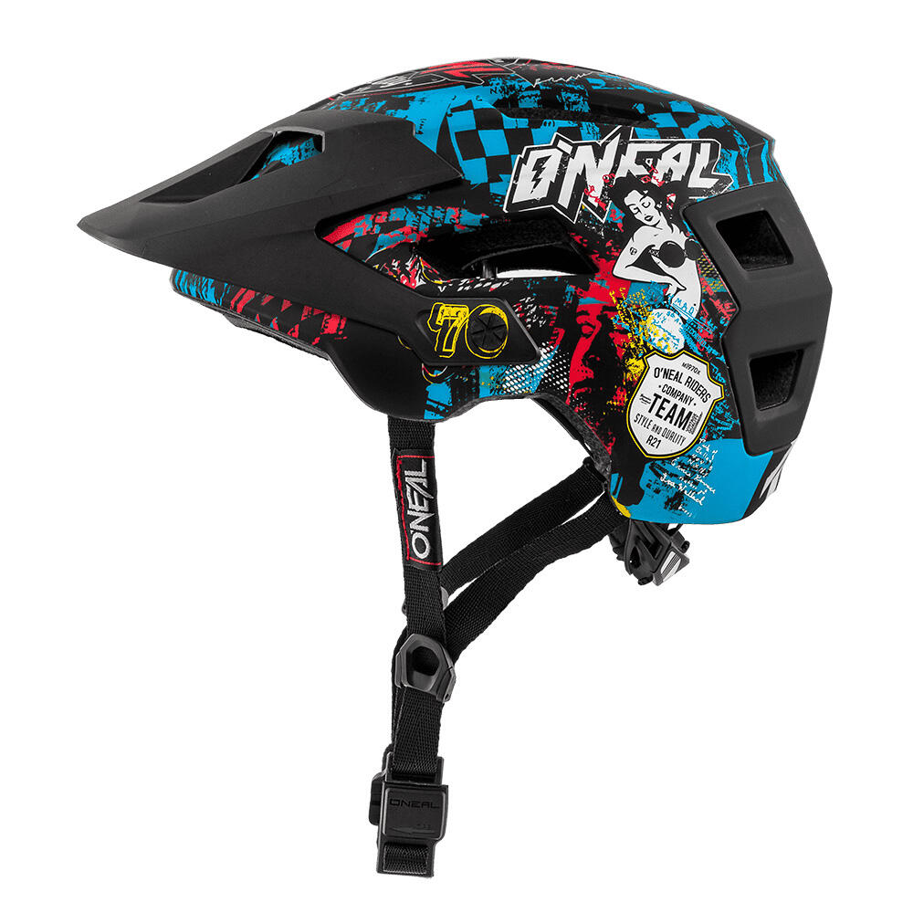 O'NEAL Fahrradhelm Defender 2.0 Wild, Schwarz 5/5