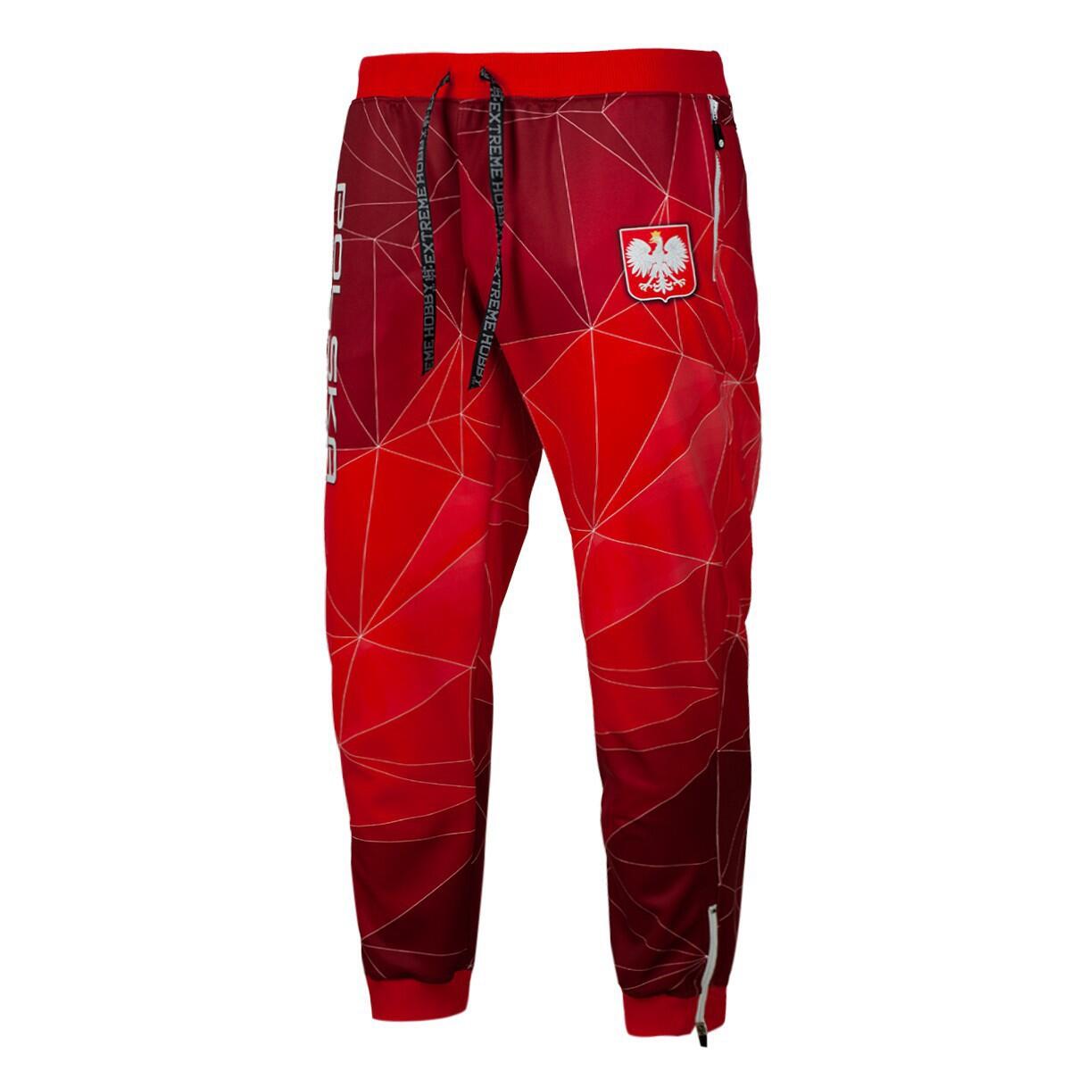 Extreme Hobby - Pantalon De Sport Pour Enfant Extreme Hobby Polska - Pantalons - Rouge - 12 À 14 Ans - Decathlon