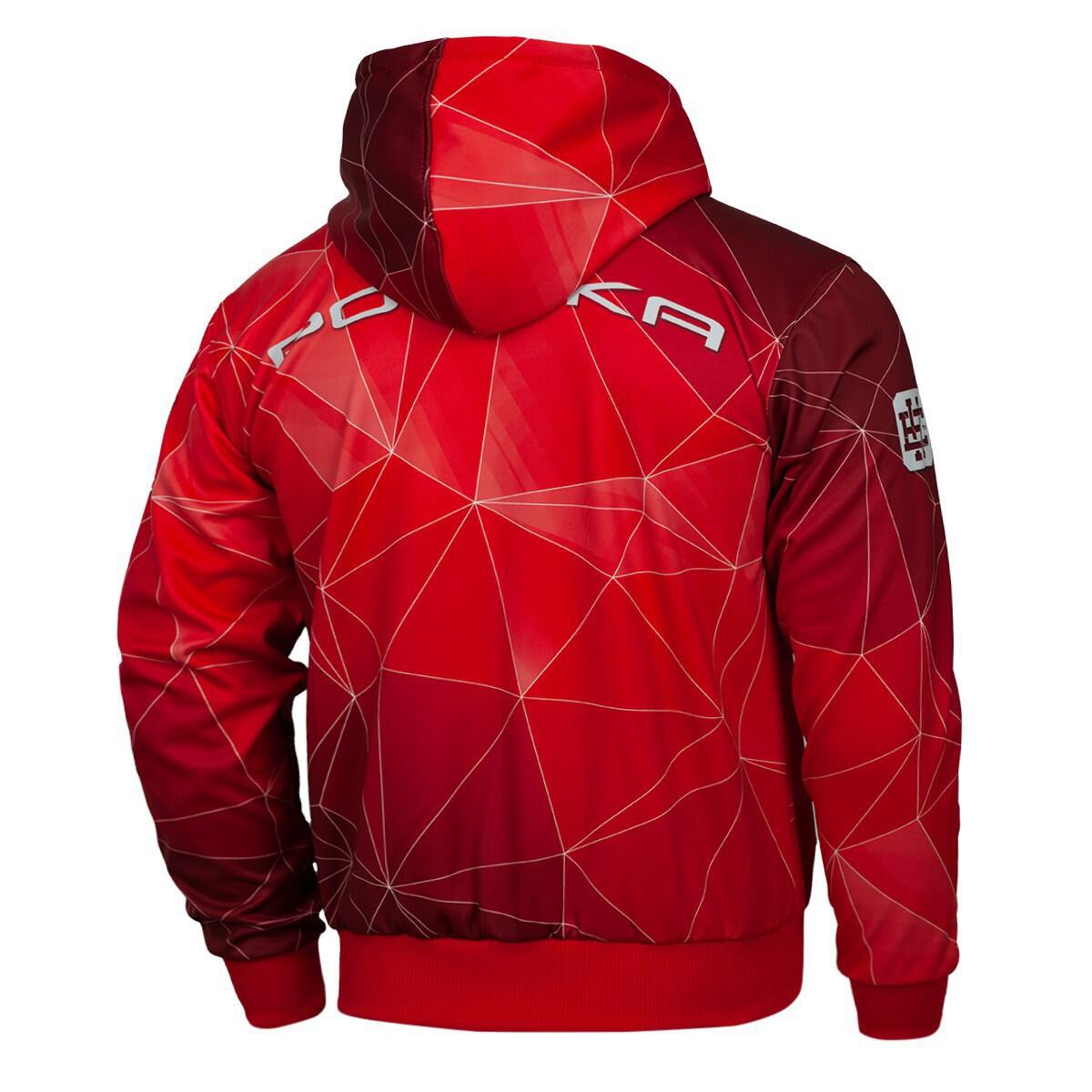 Sport-Sweatshirt mit Kapuze & Reißverschluss Kinder EXTREME HOBBY POLSKA 2/4