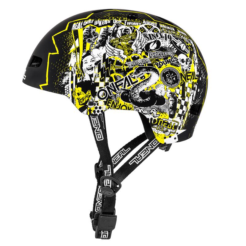 Casca Ciclism O'Neal Dirt Lid Rift - 58-61 cm, L-XL, Galben