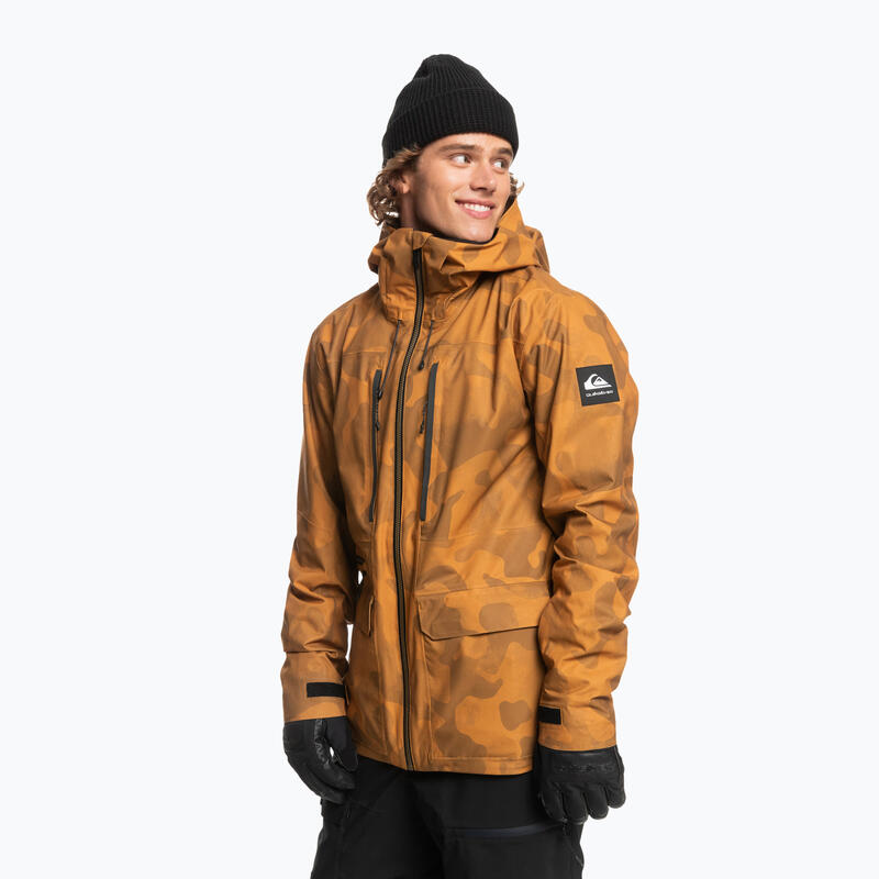 Quiksilver S Carlson Stretch Quest férfi snowboard kabát