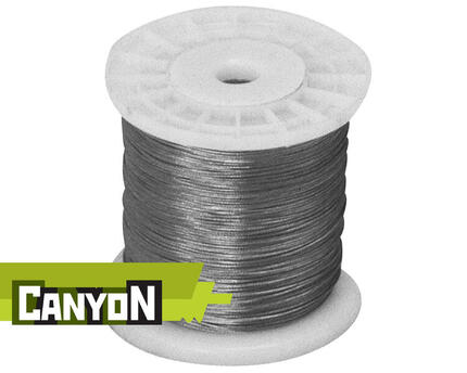 Câble acier galvanisé 250 m Canyon pour Clôture électrique Equitation