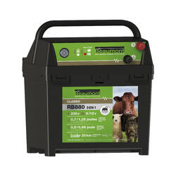 Poste mixte pour clôture électrique Equitation Classic RB880 3 en 1