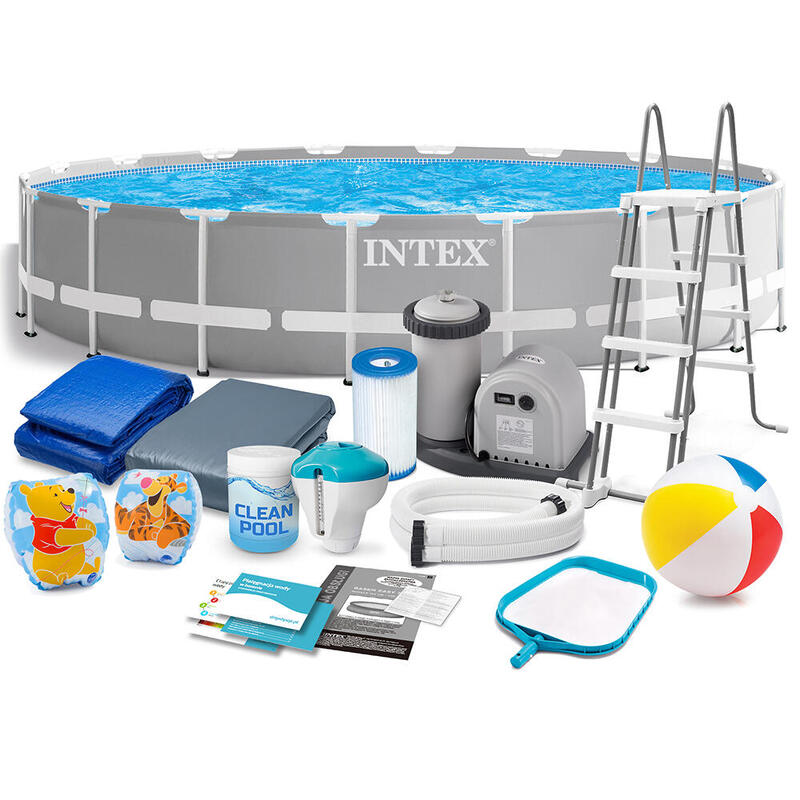 Basen stelażowy do ogrodu Intex Prism Frame Premium Pools 549 x 122 zestaw 18w1