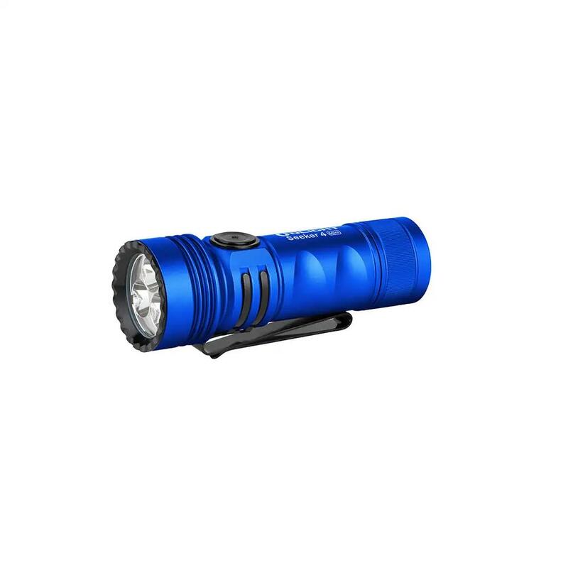 Olight Seeker 4 Mini Lanterna EDC recarregável com luz ultravioleta UV