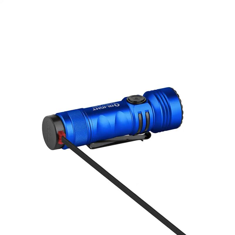 Olight Seeker 4 Mini Lanterna EDC recarregável com luz ultravioleta UV