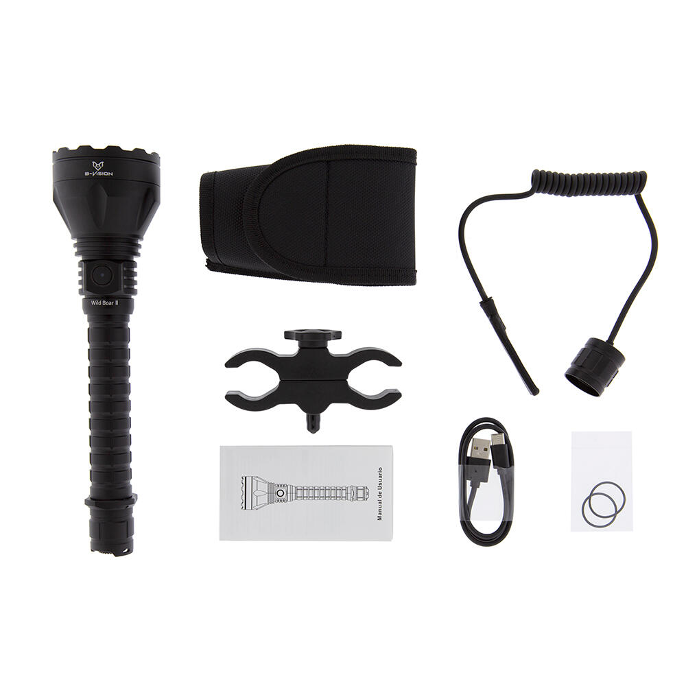 Torche LED avec kit de chasse B-Vision Wild Boar II 6/6