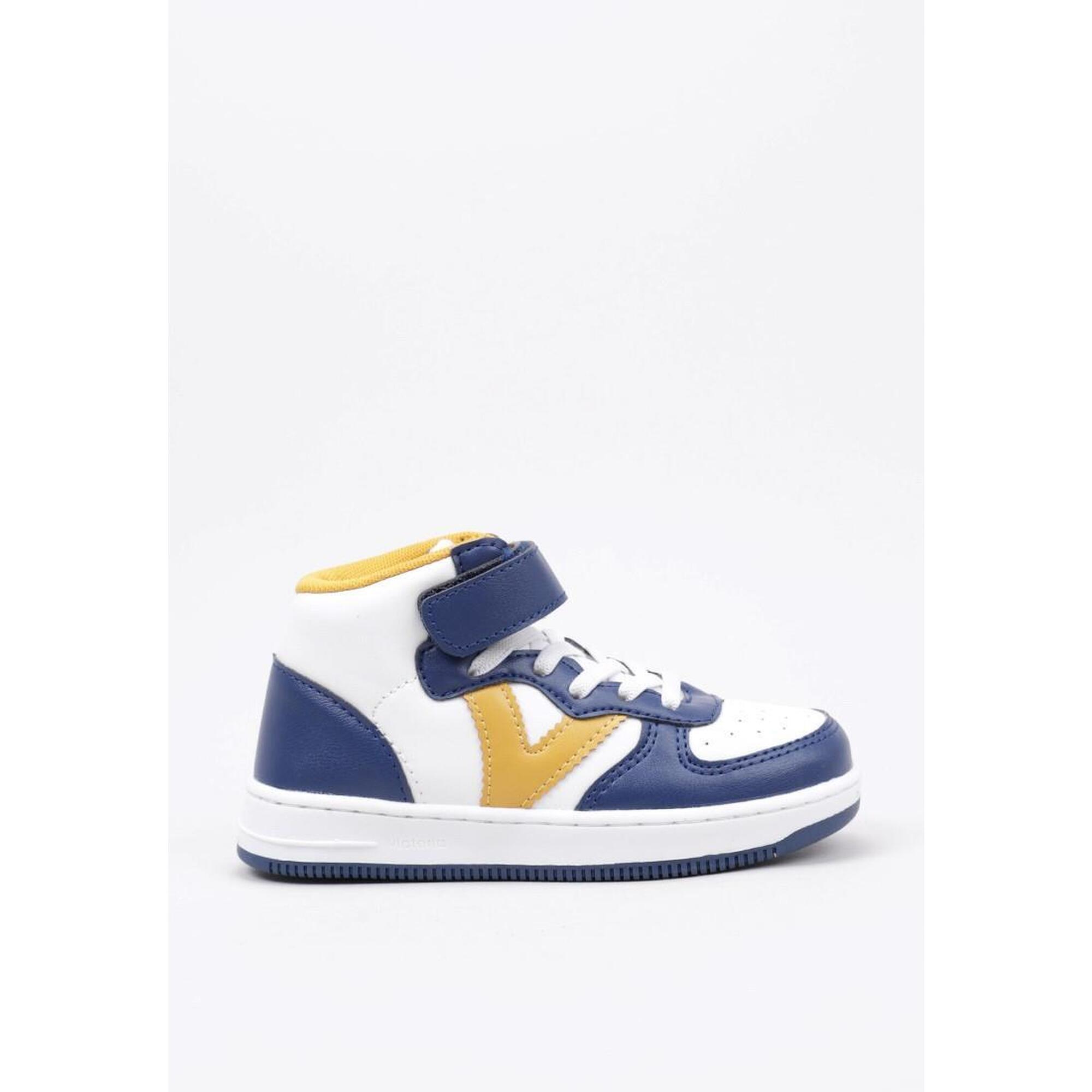 Victoria - Baskets Fille Victoria Tiempo Three-tone Mid - Baskets - Bleu - 31 - Decathlon
