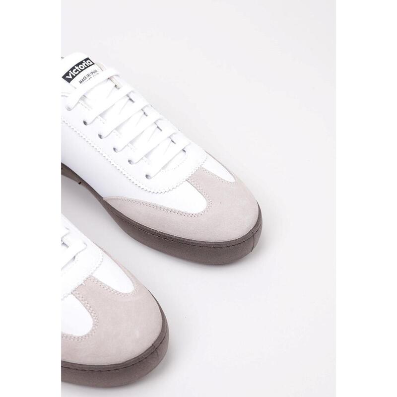 Sneakers Deportivas Victoria BERLIN CICLISTA EFECTO PIEL & SERRAJE Blanc