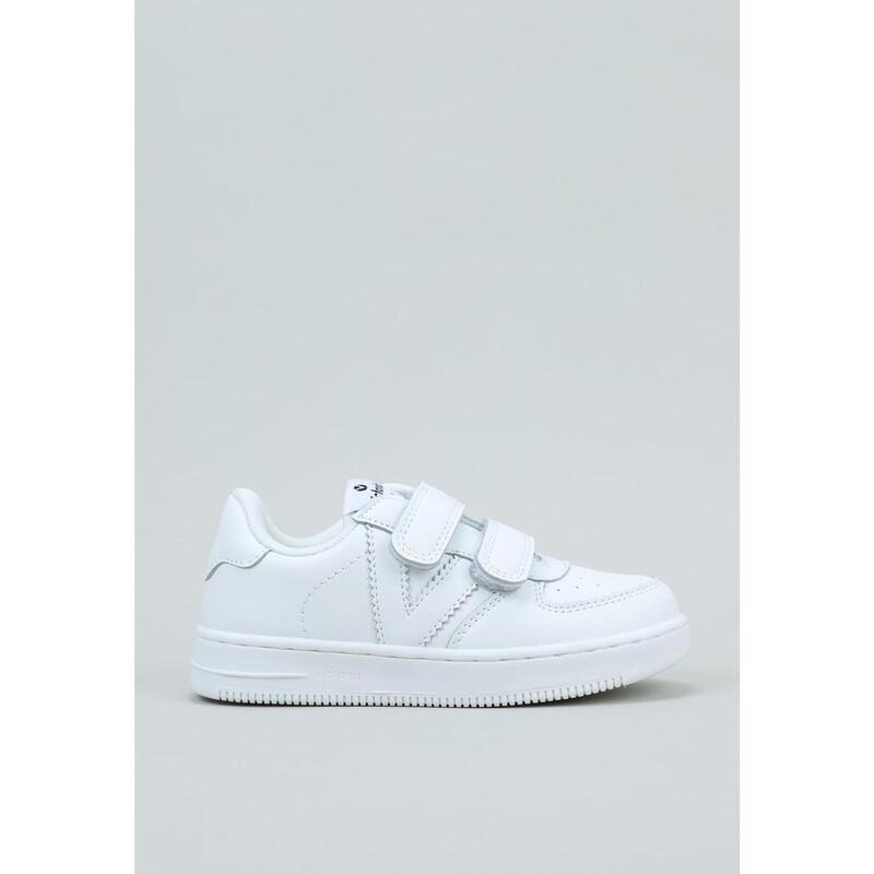 Zapatillas Deportivas Niños VICTORIA TIEMPO ZAPATILLA BLANCA EFECTO PIEL Blanco